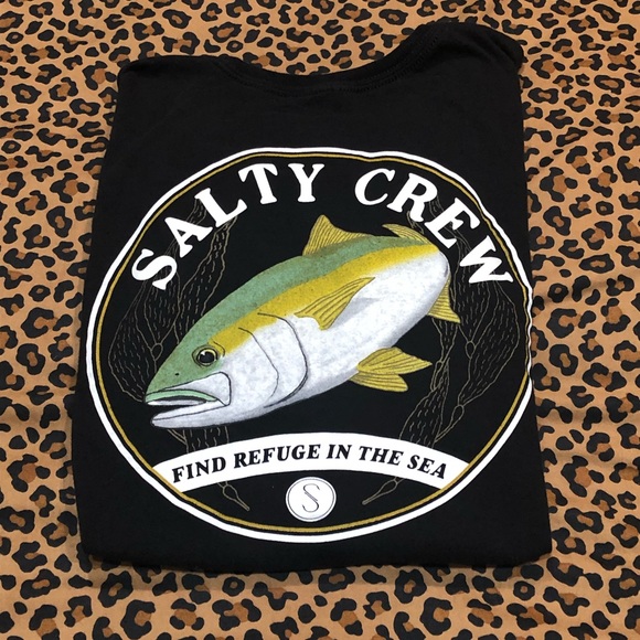 Salty Crew “Find Refugee In The Sea” Tee Size *S * - Picture 5 of 9
